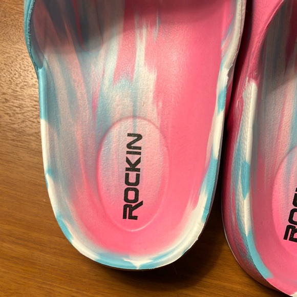 Pink and Blue Sandals - Picture 3 of 8